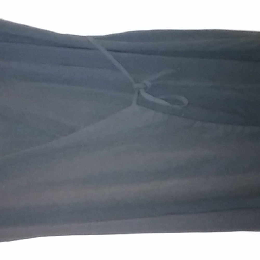 Black Faux Wrap Dress - Picture 4 of 6